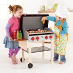 Jucarie din lemn - Gratar gourmet cu mancare (22 piese) - imagine 3
