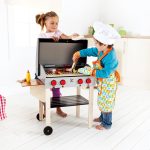 Jucarie din lemn - Gratar gourmet cu mancare (22 piese) - imagine 4
