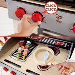 Jucarie din lemn - Gratar gourmet cu mancare (22 piese) - imagine 7