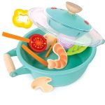 Jucarie - Set de gatit alimente la aburi (16 piese) - imagine 4