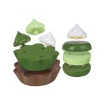 Jucarie din lemn - Set deserturi verzi (8 piese) - imagine 7