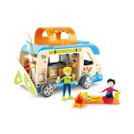 Jucarie din lemn - Furgoneta de aventura (23 piese) - imagine 2