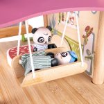 Jucarie din bambus - Casa ursilor Panda (25 piese) - imagine 5