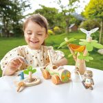 Jucarie din lemn - Plantarea copacilor E-car (7 piese) - imagine 3