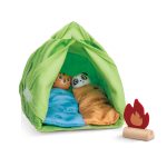 Jucarie din lemn - Set de joacă Eco-Camping (25 piese) - imagine 4
