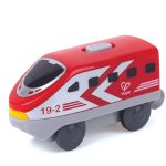 Jucarie - Locomotiva rosie alimentata cu baterii - imagine 2