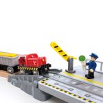 Jucarie din lemn - Set de transport maritim si feroviar (38 piese) - imagine 10