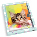 Jurnal Puppy, cu cutie cadou, 80 de pagini, 13 x 18 cm (6 buc/display) - imagine 4