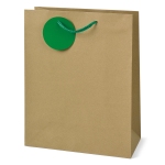 Sacosa Kraft, din hartie cu maner din snur, 26 x 32.5 x 12.7 cm (20 buc/display) - imagine 4