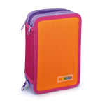 Penar echipat - Color Block Basic cu 3 fermoare (18 markere si 18 creioane colorate) - 13 x 20 x 6.5 cm (12buc/display) - imagine 7