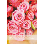Felicitare 3D Flowers, cu modele asortate cu detalii in relief, aurii si sclipici pe exteriorul felicitarii - 11.5 x 17 cm (48 buc/display) - imagine 7
