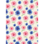 Role hartie ambalat - Flori, 65 g/m2, 70 x 200 cm (30 role/display) - imagine 4