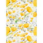 Role hartie ambalat - Flori, 65 g/m2, 70 x 200 cm (30 role/display) - imagine 3
