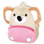 Rucsac gradinta Baby Bag cu animalute, din plus 26 x 22 x 8 cm (4 modele) - imagine 3