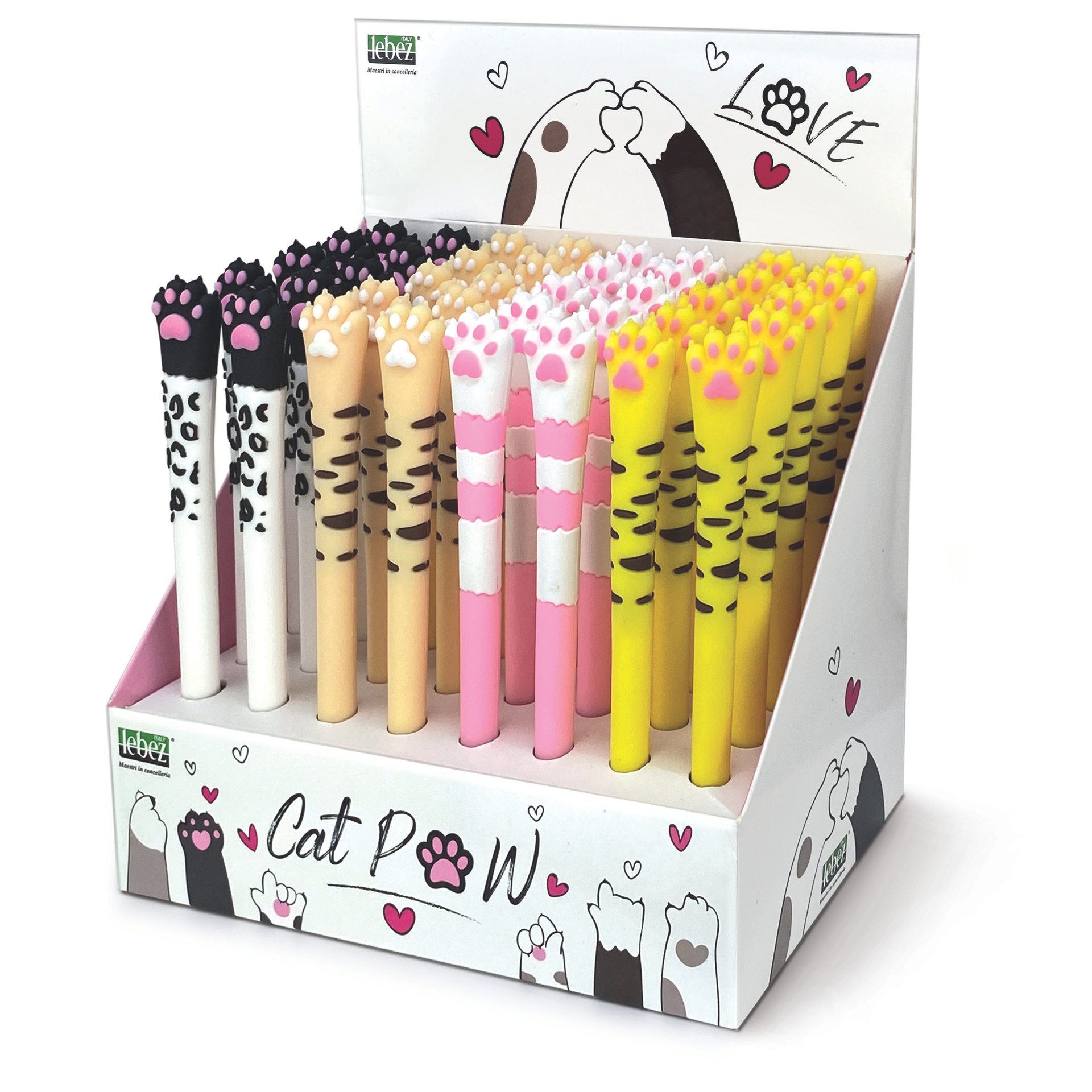 81502 Pix Cat Pow, 4 modele (40 buc/display) - imagine 1