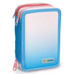Penar echipat - Color Block cu 3 fermoare (18 markere si 12 creioane colorate) - 13 x 20 x 6.5 cm (12 buc/display) - imagine 4