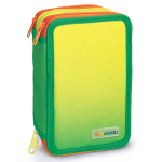 Penar echipat - Color Block cu 3 fermoare (18 markere si 12 creioane colorate) - 13 x 20 x 6.5 cm (12 buc/display) - imagine 7