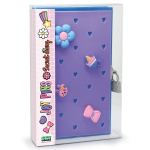 Jurnal Joy Pins, cu decoratiuni 3D, 80 de pagini, 13.5 x 21 cm (6 buc/display) - imagine 5