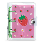 Mini Notebook cu breloc din silicon, 100 pagini liniate, 6.5 x 9.5 cm (12 buc/display) - imagine 8