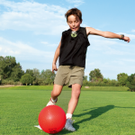 Joc exterior cu minge - Kickbal - imagine 2