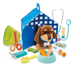 Jucarie - Set veterinar pentru clinica de ingrijire a cateilor (16 piese) - imagine 2