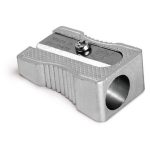 Ascutitoare de creion din metal cu o gaura (20 buc/display)