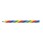 Creion jumbo Curcubeu cu mina multicolora (32buc/display) - imagine 2