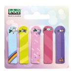 Bloc notes adeziv index, Fantasie, din plastic (72 blistere/display) - imagine 5