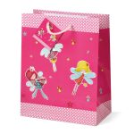 Sacosa Bambino, din hartie cu maner din snur, 17.8 x 23 x 9.8 cm (12 buc/display) - imagine 3