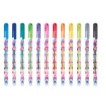 Pixuri cu sclipici parfumat, in carcasa, 12 culori (12 buc/display) - imagine 3