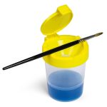 Pahar pentru pictura cu capac dublu pentru protectie (8 buc/display) - imagine 2