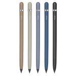 Creion Infinity - Soft Touch cu radiera, 4 culori (20 buc/display) - imagine 2