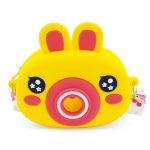 Mini geanta Bags Bunny din silicon, cu fermoar si curea de umar reglabila  - 13.5 x 15 (8 buc/display) - imagine 2