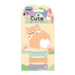 Bloc notes adeziv +  3 index, Pisica Cute, 6 modele (96 blistere/display) - imagine 2