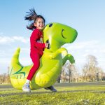 Dinozaur gonflabil saltaret - Air Hoppers - imagine 2