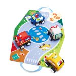 Set de masini de plus cu Pull-Back - imagine 2