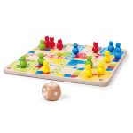 Joc 3 in 1 - Insula pisicilor care se clatina (Joc de echilibru, Ludo si Dame Chinezesti) - imagine 3