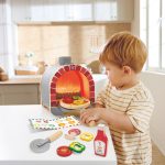 Jucarie din lemn - Cuptor pizza - imagine 3