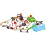 Jucarie din lemn - Trenul rural (41 piese) - imagine 2