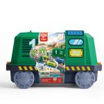 Jucarie din lemn - Tren in cutie tip locomotiva - imagine 6