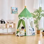 Cort de joaca - Panda, cu led - imagine 5