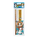 Set scolar Puppy (1 radiera, 1 ascutitoare, 1 rigla de 15 cm, 1 creion, 1 mini blocnotes)