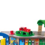 Jucarie din lemn - Tren pe 3 nivele (58 piese) - imagine 3