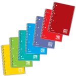 Caiet A5+ cu spirala - One Color, 80 g/m2, 60 pag. (Matematica)