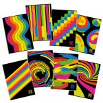 Caiet A4 cu Jolly Page - One Color Black & Fluo, 80 g/m2, 40 pag. (Dictando)