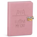 Notebook I Love my Pet, cu inchidere magnetica, 80 de pagini, 13 x 18 cm (12 buc/display) - imagine 7