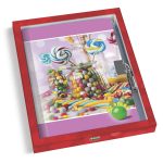 Jurnal secret Love & Candy cu lacat, 3 modele asortate (6 buc/display) - imagine 2