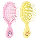 Perie ovala - Glam & Go, 4 modele asortate (12 buc/display) - imagine 4