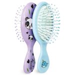 Perie ovala - Glam & Go, 4 modele asortate (12 buc/display) - imagine 3