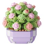 Mini Brick Garden - Mini plante suculente cu ghiveci, 4 modele asortate (12 buc/display) - imagine 5